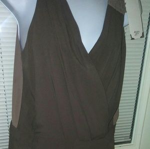 NWT BROWN Dress